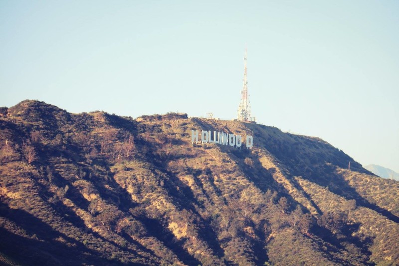  HOLLYWOOD Sign - View from the Beverly Hills