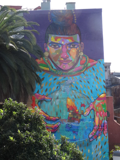 Mural in Valpariso