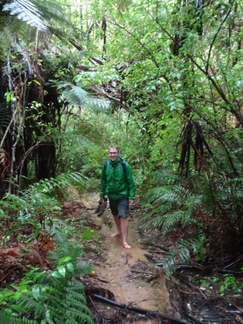 Muddy walk