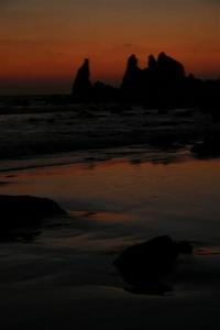 Arambol cliffs at sunset