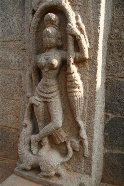 carving of a goddess