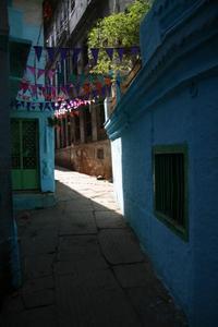 blue alley
