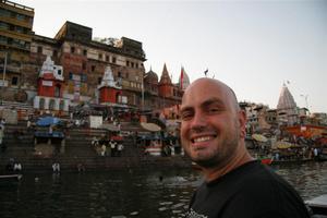 jeff on the Ganges