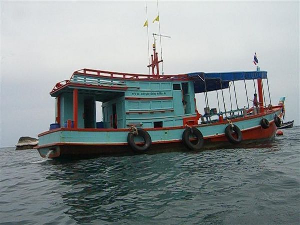 Our dive boat