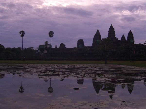 Angkor Wat reflection at sunrise