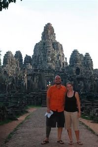 me and Jeff in front of Angkor Thom