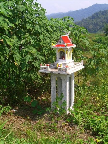 nat shrine in the countryside