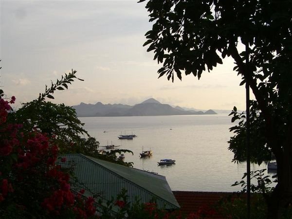the view from our porch in Labuanbajo