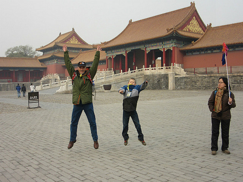 Jumping in the Forbidden City