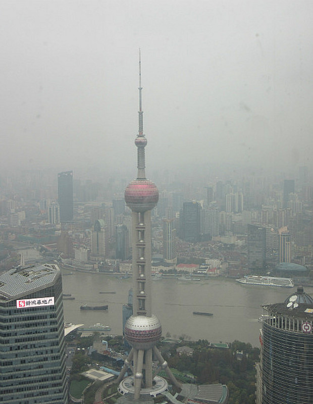 View from 88th Floor of Jinmao Tower