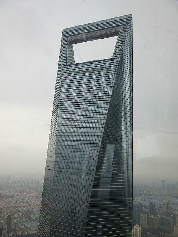 Bottle Cap Building, 2nd Tallest Bldg. in Shanghai