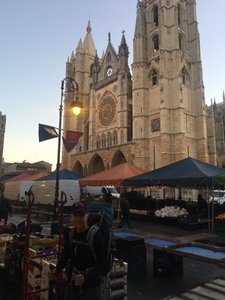 Market in Front of Cathedral