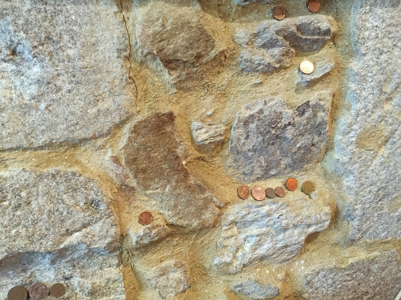 Coins on the Wall