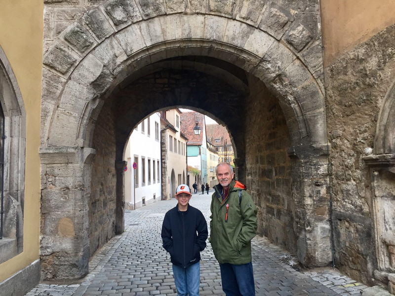 Entering Rothenburg