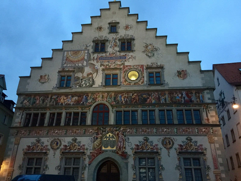 Beautiful Painted Building in Lindau