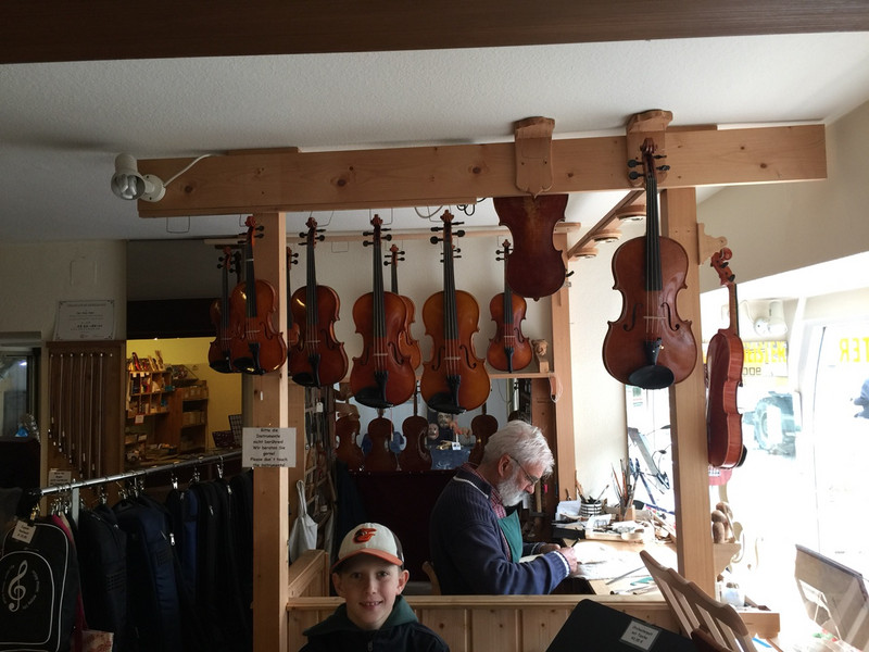 Violin Maker in Mittenwald 