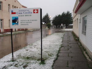 Casa Cecilia in the snow
