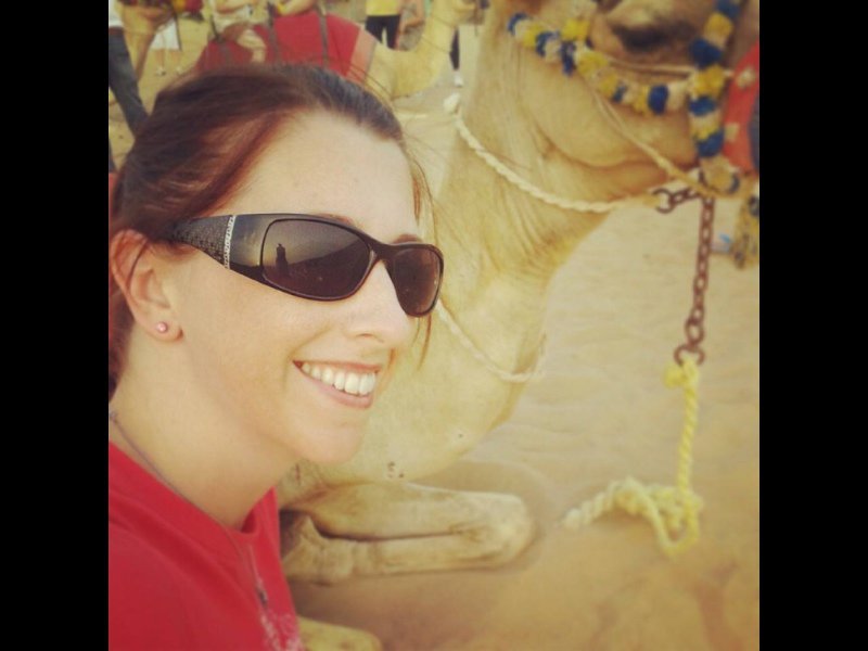 Camel selfie with my new friend Pete!