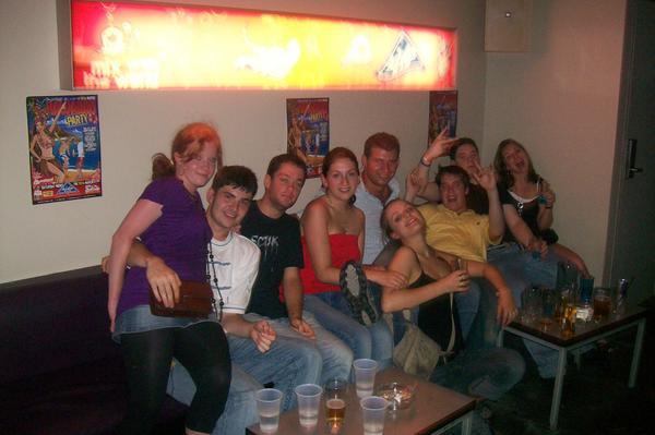 From The Right... Emma - Ollie - Nick - Timo - Louise - Megan - Bez - Mark - Charlotte On The Lash ...