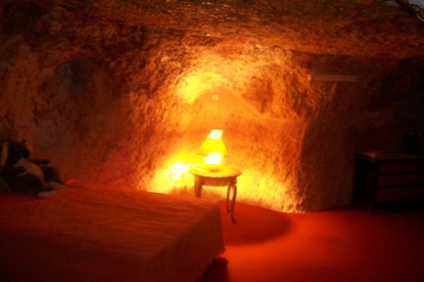 Under Ground House IN Coober Pedy.. Bedroom