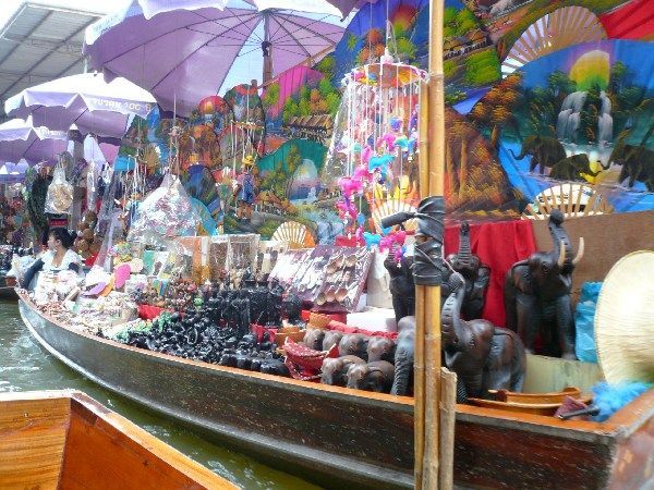 Really colourful markets....