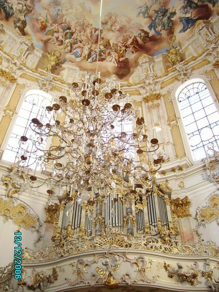 The Chandelier and Organ Pipes