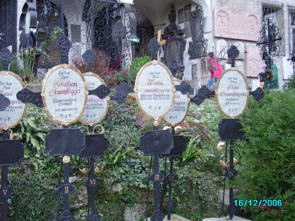 Grave Markers in St. Peter