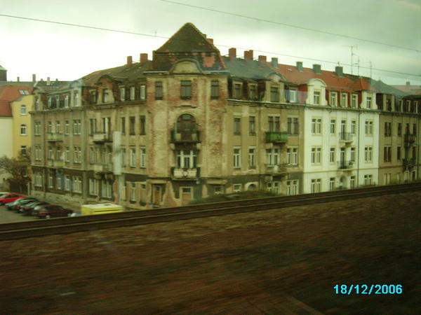 Nearing the Leipzig Station