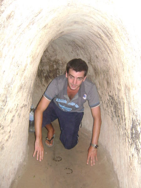 Crawling through the Chu Chi tunnels
