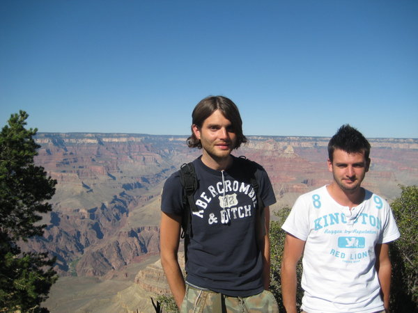 Me and Ev at Grand Canyon