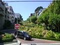 Twisty iconic street in San Fran