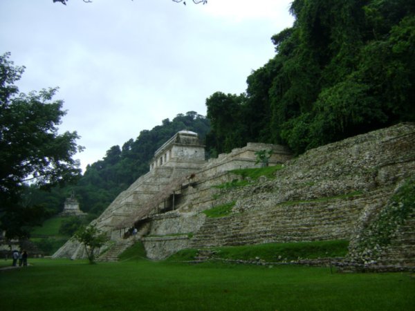Palenque-Mayan temples enshrouded in jungle