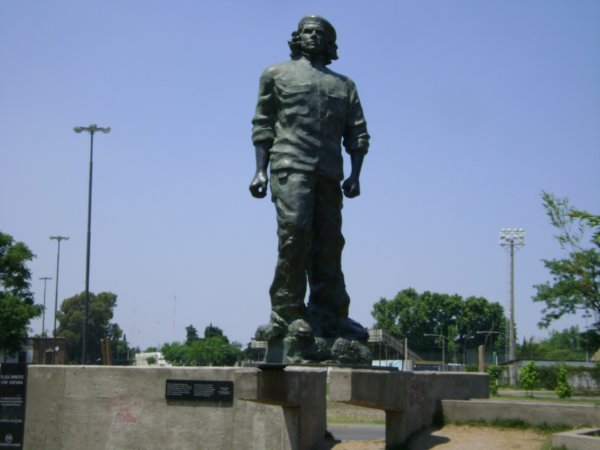 Statue of Ernesto "Che" Guevara in his birthplace, Rosario