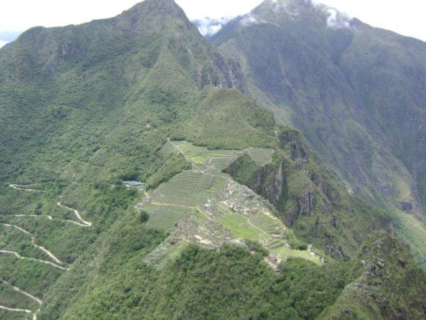 Alternative view from Wayna Pichu