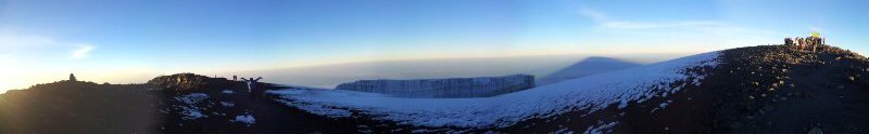 Ice sheets at the summit