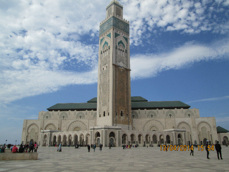 Hassan II mosque, 3rd largest in the world