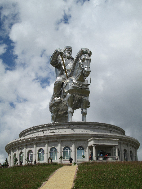 Chinggis/Genghis statue