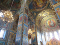 Mosaics inside Church of Spilled Blood
