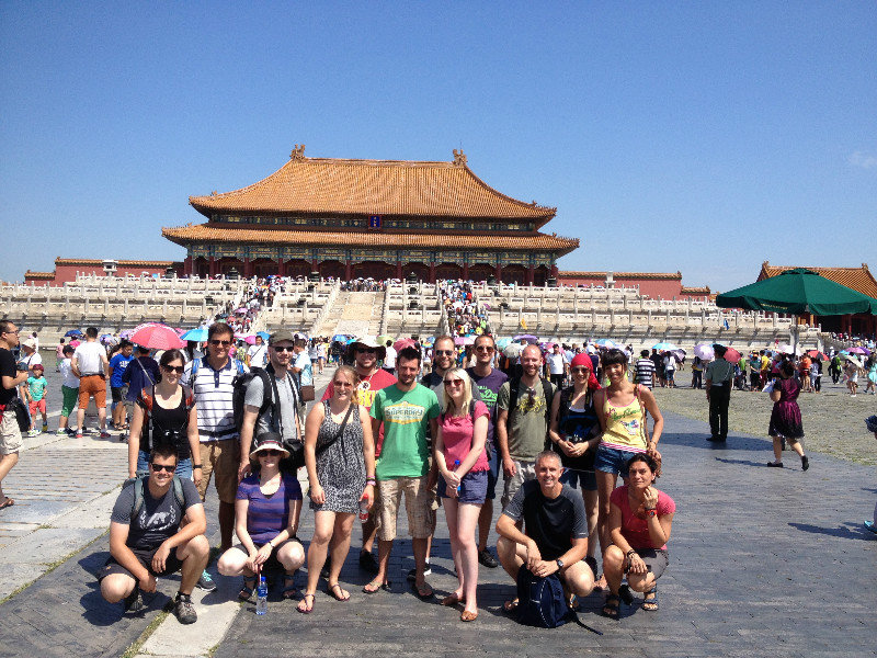 Team 'Disco Pogo' in Forbidden City