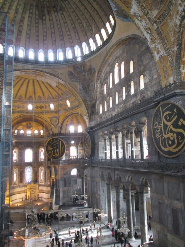 Hagia Sophia from the second floor