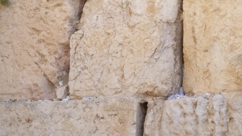 Western (wailing) wall-messages