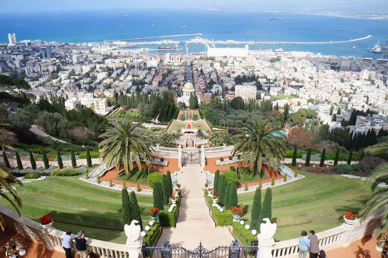 The Bahá'í Gardens in Haifa 