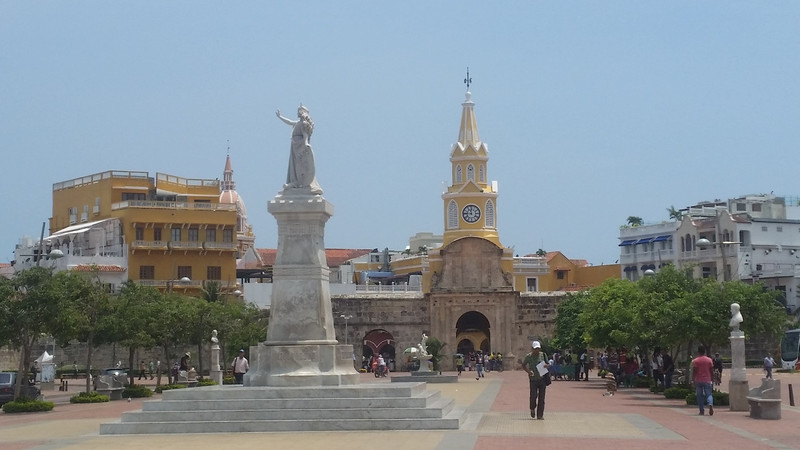 Cartagena main plaza