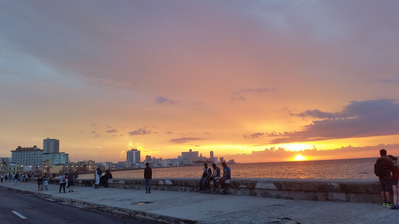 Havana-Malecon sea front