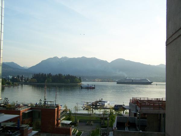 View from Renaiisance Hotel Vancouver Harbor