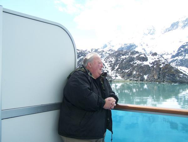 Gerry takes in the view...breathtaking!