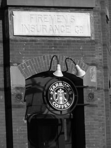 Old Firemen's Insurance Co. Building...Converted to a Starbucks, what else?