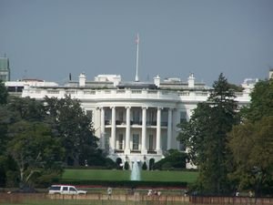 The White House Front View