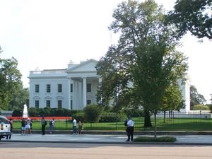 The White House Back View