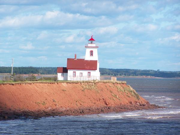 Lighthouse View Across to Nova Scotia